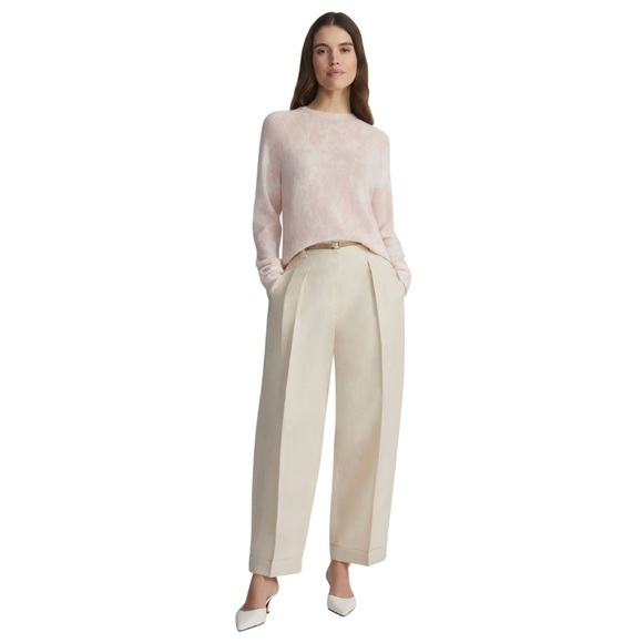 Lafayette 148 NY Printed Cashmere Sweater | Size M - Picture 1 of 5